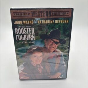 Universal Western Collection: Rooster Cogburn DVD - Black and Brown Cover